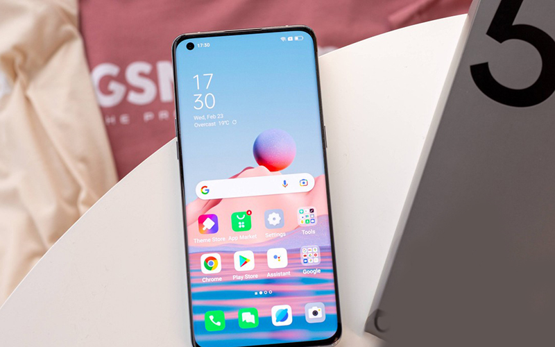 M&agrave;n h&igrave;nh 2K+ tr&ecirc;n Find X5 Pro